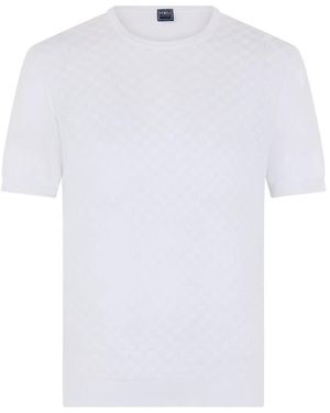 Fedeli Round-Neck Knitwear - White