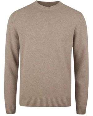 Stenströms Round-Neck Knitwear - Brown