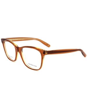 Bottega Veneta Montatura bicolor in acetato per con quadrante - Marrone