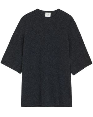 Alysi Round-Neck Knitwear - Noir