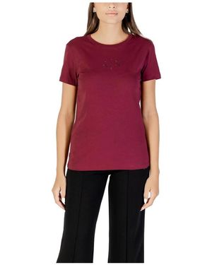 ARMANI EXCHANGE T-Shirts - Red