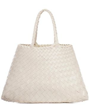Dragon Diffusion Tassen ,Santa Croce Small Tapered Straps - Naturel