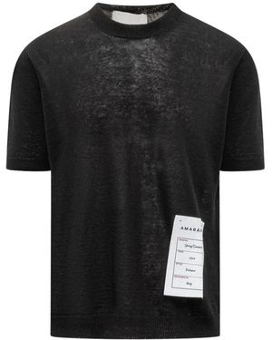 Amaranto T-Shirts - Black