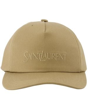 Saint Laurent Hats & Caps - Natural