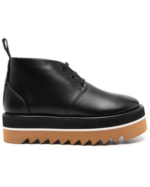 Stella McCartney Lace-Up Boots - Black
