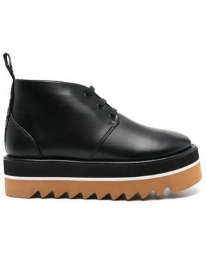 Stella McCartney Lace-Up Boots - Black