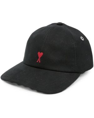 Ami Paris Caps - Schwarz