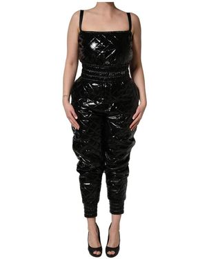 Dolce & Gabbana Jumpsuit Kleid - Schwarz