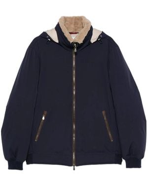 Brunello Cucinelli Light Jassen - Blauw