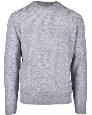 Ballantyne Wollmischung Alpaka Pullover - Grau