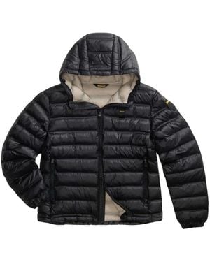 Blauer Winter Jackets - Negro