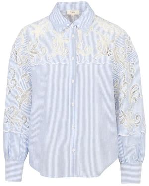 Suncoo Leticia Blusa - Blau