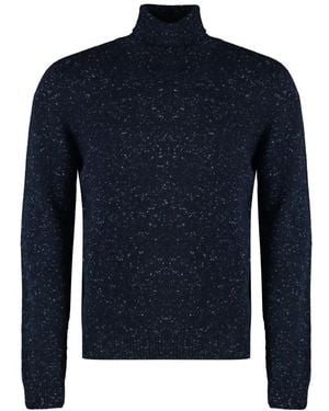 THE (Alphabet) Cashmere Knitwear - Blue