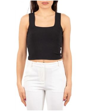 Weekend Sleeveless Tops - Black