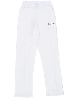 DISCLAIMER Broeken ,Wit ,Katoen Lichte Broek Met Logoprint