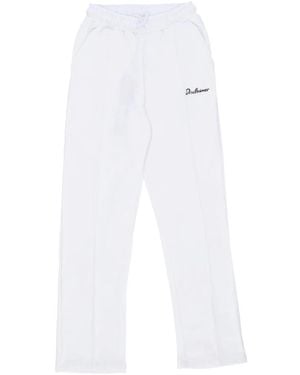 DISCLAIMER Broeken ,Wit ,Katoen Lichte Broek Met Logoprint
