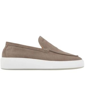 Nubikk Stilvolle Sand Loafers - Grau