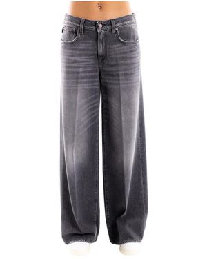 People Wide Jeans - Grau