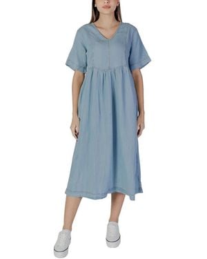 B.Young Bylana Loose Dress - Blauw