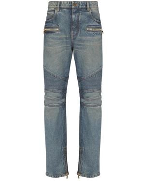 Balmain Slim-Fit Jeans - Azul