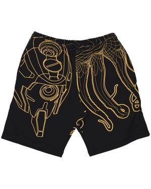 Octopus Casual Shorts - Nero
