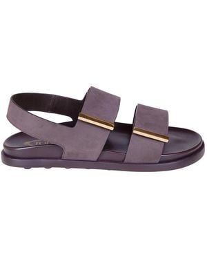 Tod's Flat Sandals - Morado
