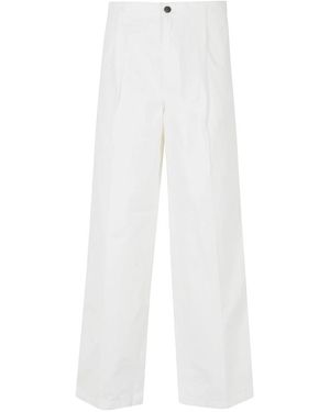 Department 5 Wide Trousers - Blanco