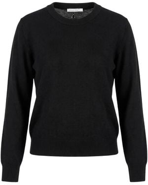 Patrizia Pepe Round-Neck Knitwear - Negro