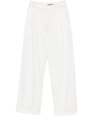 DARKPARK Wide Trousers - White