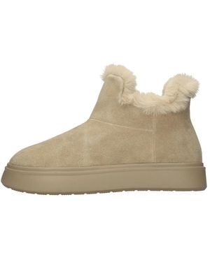 Emanuélle Vee Schoenen ,Leer 452M-803 Enkellaars - Naturel