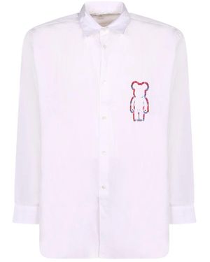 Comme des Garçons Casual Shirts - White