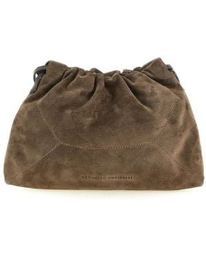 Brunello Cucinelli Bucket Bags - Brown