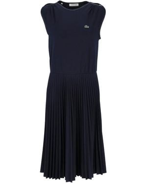 Lacoste Short Dresses - Blue