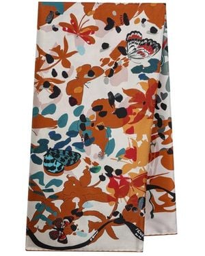 Fendi Silky Scarves - Orange