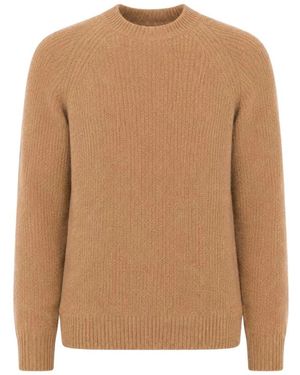 Laneus Round-Neck Knitwear - Marrone
