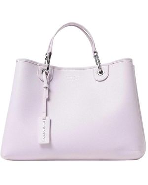Emporio Armani Tote Bags - Purple