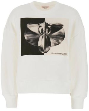 McQueen Sweatshirts - White