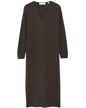 Comma, Knitted Dresses - Marrone