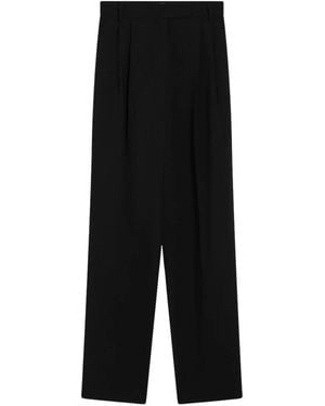 Frankie Shop Wide Trousers - Black