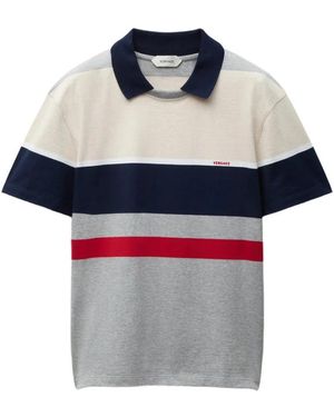 Versace Tops ,Veelkleurig ,Polo Shirts - Blauw