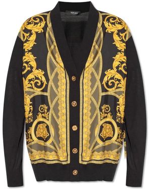 Versace Knitwear > cardigans - Jaune