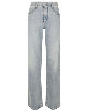 Ermanno Scervino Straight Fit Jeans - Grey