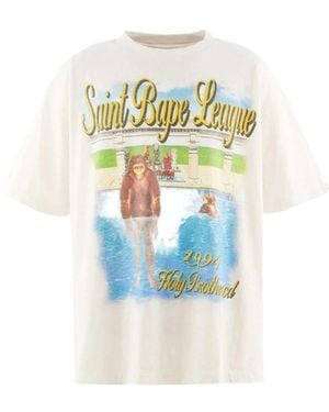 SAINT Mxxxxxx T-Shirts - Blue