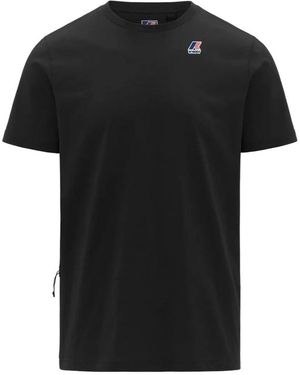 K-Way T-Shirts - Black