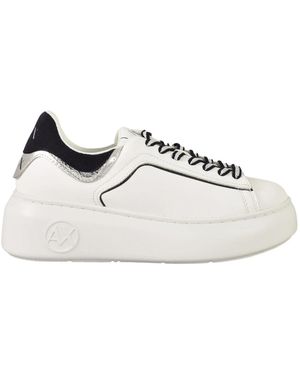 ARMANI EXCHANGE Sneakers con suola in gomma - Bianco