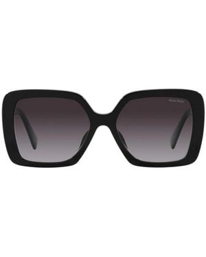 Miu Miu Mu 10Ys Zonnebril - Zwart
