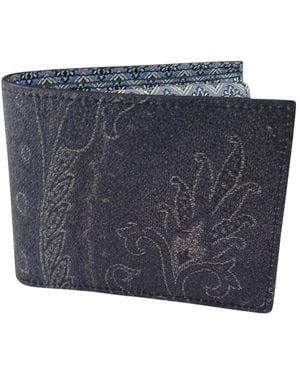 Etro Arnica Geldbörse - Blau