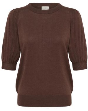 Kaffe Strickware - Braun