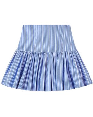 Ganni Short Skirts - Blue