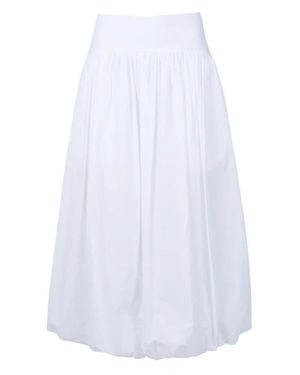 Ottod'Ame Midi Skirts - Blanco
